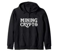 Crypto minière pour Bitcoin/Crypto-Monnaie BTC POW Miners Sweat à Capuche