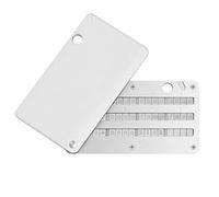 Crypto Steel Bitcoin Wallet,Cryptocurrency Seed Backup,Cold Hardware Wallet Seed Phrase Metal Plate,Compatible with KeepKey,Ledger,Trezor,Coldcard,Supports up to 24 Words