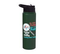 Crypto Stock Trading Investisseur Day Trader devises Forex Stainless Steel Insulated Water Bottle
