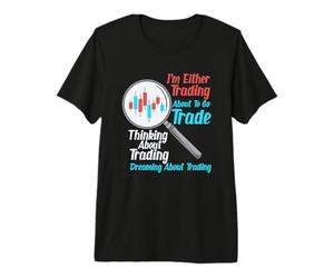 Crypto Stock Trading Investisseur Day Trader devises Forex T-Shirt Haut de Gamme