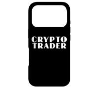 Crypto Trader Crypto-Monnaie Blockchain Crypto Coin Trading Coque pour iPhone 17 Pro