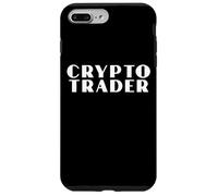 Crypto Trader Crypto-Monnaie Blockchain Crypto Coin Trading Coque pour iPhone 7 Plus/8 Plus
