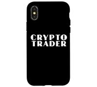 Crypto Trader Crypto-Monnaie Blockchain Crypto Coin Trading Coque pour iPhone X/XS