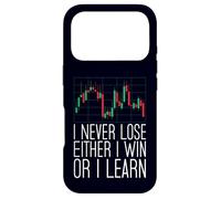 Crypto Trader - Je ne perds jamais ni Je gagne ou j'apprends Coque pour iPhone 17 Pro