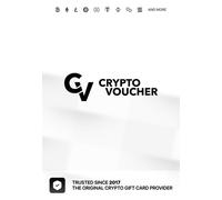 Crypto Voucher 165 GBP Key GLOBAL