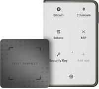 Crypto wallet LEDGER Stax Recovery key Noir
