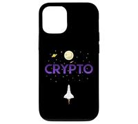 Cryptocurrency Space Rocket Crypto Go Up Only in Crypto Coque pour iPhone 12/12 Pro