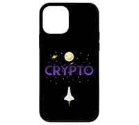 Cryptocurrency Space Rocket Crypto Go Up Only in Crypto Coque pour iPhone 12 Mini