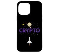 Cryptocurrency Space Rocket Crypto Go Up Only in Crypto Coque pour iPhone 13 Pro Max
