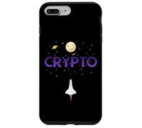 Cryptocurrency Space Rocket Crypto Go Up Only in Crypto Coque pour iPhone 7 Plus/8 Plus
