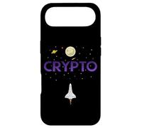 Cryptocurrency Space Rocket Crypto Go Up Only in Crypto Coque pour iPhone Air
