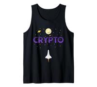 Cryptocurrency Space Rocket Crypto Go Up Only in Crypto Débardeur