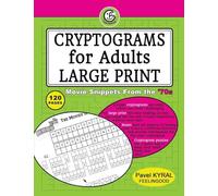 Cryptograms for Adults Large Print: Movie Snippets From the '70s