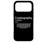 Cryptographie Définition Cryptage Bitcoin Clé cryptographique Coque pour iPhone 17 Pro Max