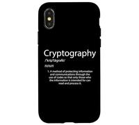 Cryptographie Définition Cryptage Bitcoin Clé cryptographique Coque pour iPhone X/XS