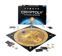 CRYPTOLY - Le jeu de stratégie Bitcoin pour toute la famille - Pas besoin de connaissances préalables en crypto - Version anglaise - 2 à 6 joueurs à partir de 8 ans - Jeu de société pour enfants et