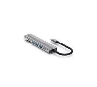 CRYPTON Hub USB C 8 en 1, Adaptateur USB C Hub HDMI Ethernet, 3 x USB 3.0, Lecteur Carte SD/Micro SD, Puissance Délivrée pour MacBook Pro, iMac, Dell XPS, ChromeBook avec USB C