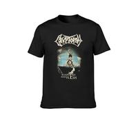Cryptopsy Blasphemy Made Flesh Unisex Printed T-Shirt Mens Black Tee Shirt M