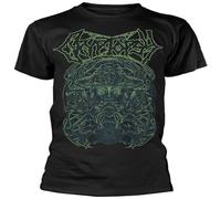Cryptopsy Men's Black T-Shirt Unisex Tee Top L
