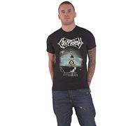Cryptopsy T Shirt Blasphemy Made Flesh Band Logo Nouveau Officiel Homme Noir Size XL