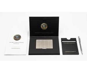 CryptoSign Plaque en Titane pour Sauvegarde de Phrase (BIP39) avec Dictionnaire de Chiffrement Hors Ligne - Portefeuille Physique de Stockage à Froid (Cold Wallet Backup)