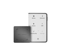 Ledger Wallet Portefeuille crypto Stax™ – Écran tactile – Clé de récupération incluse – Graphite