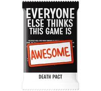 Cryptozoic Entertainment Everyone Else Thinks This Game is Awesome! Death Pact Expansion - Jeu de Cartes - Humour Noir - Extension - Jeu de Trivia pour 2 à 8 Joueurs - 14+