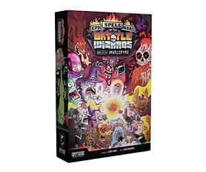 Cryptozoic - Epic Spell Wars of The Battle Wizards : Duel at MT. Skullzfyre - Premier Jeu de la série - Jeu de Cartes de Projection de Sorts explosifs - 15 Ans et Plus - 2 à 6 Joueurs - Anglais