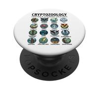 Cryptozoologie Cryptides et créatures légendaires Folklore PopSockets PopGrip Adhésif