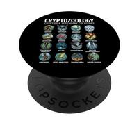 Cryptozoologie Cryptides et créatures légendaires Folklore PopSockets PopGrip Adhésif
