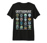 Cryptozoologie Cryptides et créatures légendaires Folklore T-Shirt Haut de Gamme