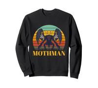 Cryptozoologie des Monstres folkloriques rétro Mothman Cryptid Sweatshirt