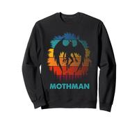 Cryptozoologie des Monstres folkloriques rétro Mothman Cryptid Sweatshirt