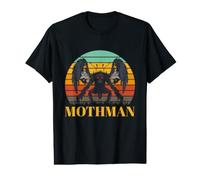 Cryptozoologie des Monstres folkloriques rétro Mothman Cryptid T-Shirt Graphique avec Valeur