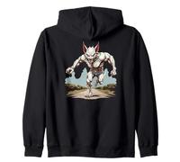 Cryptozoologues Marathon-Coureur Course à Pied El-Chupacabra Sweat à Capuche