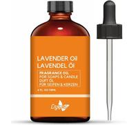 Crysalis Huile parfumée à la lavande pour fabrication de bougies, fabrication de savon, mélanges de cire, diffuseurs et loisirs créatifs - Parfum longue durée - 118 ml