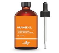 Crysalis Orange Fragrance Oil for Candle Making, Soap Making, Wax Melts, Diffusers & DIY Crafts - Long-Lasting Scent - 4 oz / 118 ml