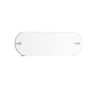 CRYSEU Étagères en acrylique, Étagère murale flottante, organisateur d'affichage(Clear,40cm/15.7in)