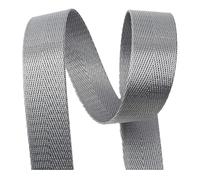 CRYSEU Ruban en sangle, Ruban de dentelle épais à chevrons, accessoires de couture for ceinture, 10 mètres/lot(Grey,38MM)