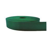 CRYSEU Ruban en sangle, Ruban de dentelle épais à chevrons, accessoires de couture for ceinture, 10 mètres/lot(Green,25MM)