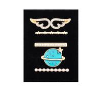 Crystal À La Mode Orné De Zircone Scintillante En Métal Embelli Les Charmes Pour La Montre De Décoratif Élégant Accessoire Floral Scintillant