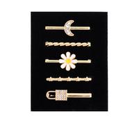 Crystal À La Mode Orné De Zircone Scintillante En Métal Embelli Les Charmes Pour La Montre De Décoratif Élégant Accessoire Floral Scintillant