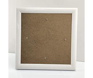 CRYSTAL ART Cadre pour Carte à diamanter - 21 x 21 cm Blanc