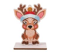 CRYSTAL ART Décoration de sapin de Noël Renne Buddy