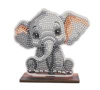 Crystal Art - Éléphant, Buddy (CAFGR-31GEN038)