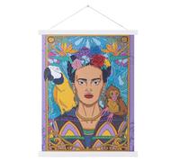 CRYSTAL ART - Frida Kahlo, 40 x 50 cm Scroll, CAS-31FRK908L