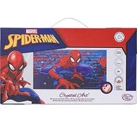 CRYSTAL ART Kit broderie à diamanter sur chassis toilé 40x22cm - Mavel Spiderman