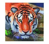 CRYSTAL ART- Kit Carte à diamanter, CCKA40, Assortie, 18x18cm