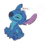 CRYSTAL ART Kit Charms pour sac à dos à diamanter - Disney Lilo et Stitch - Stitch