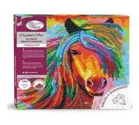 Crystal Art - Kit Diamond Cheval - 30 x 30 cm Multicolore G